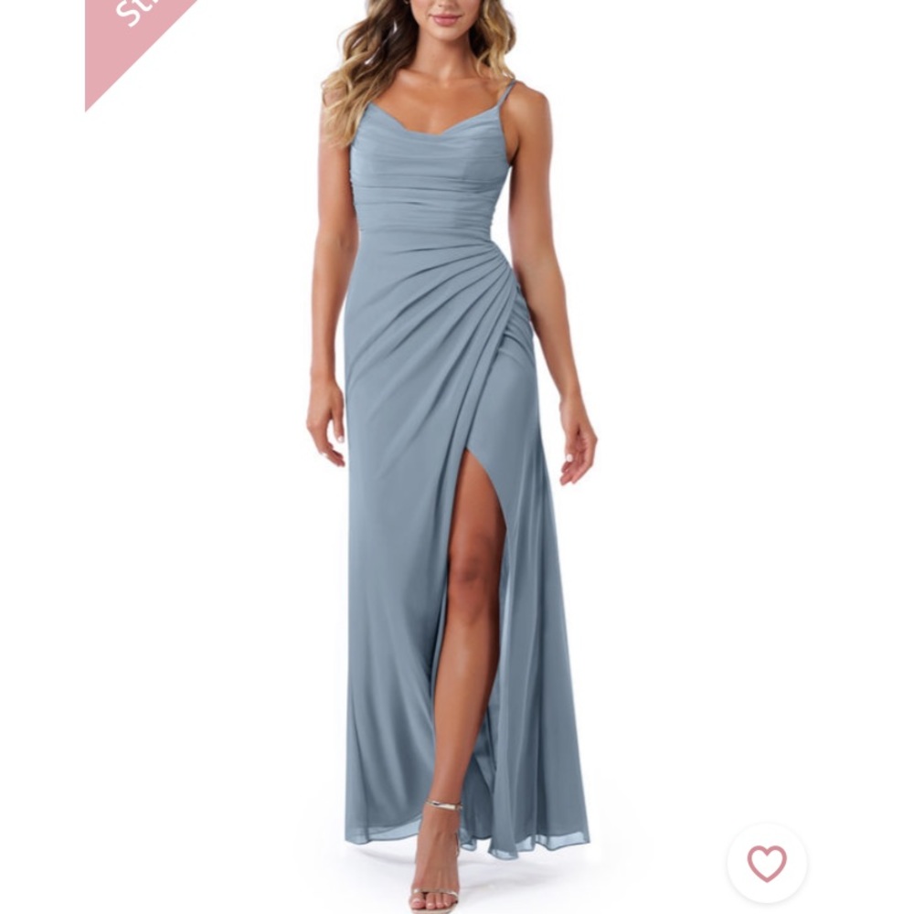 NWT Dusty Blue Bridesmaid Dress